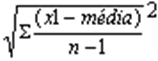 desvio-padrão